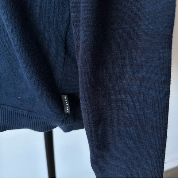 Ted Baker London Navy Pullover Sweater 6 Extra Large - Picture 5 of 15